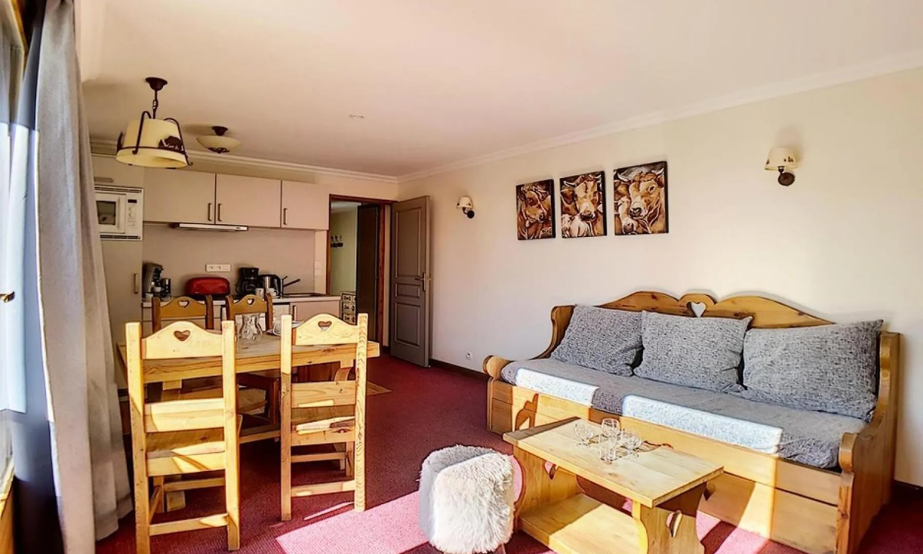Residence Les Cristaux - Appartement De Standing Renove - Proche Des Pistes - Balcon - Sauna - Hammam - Wifi Mae-1164 Saint-Martin-de-Belleville